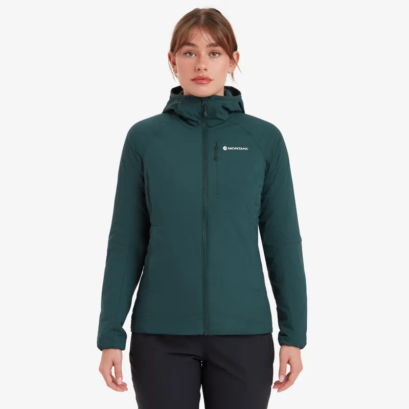 Montane Womens Fireball Hoodie Deep Forest-2